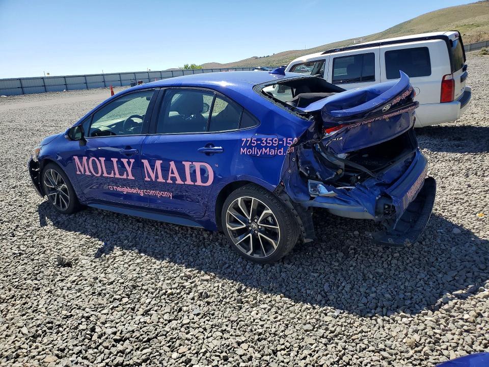 2021 Toyota VIN JTDS4MCE1MJ079335 COPART salvage auction — REAR END, Nv - Salvage Title, sold $3,950 on 2026-07-02 (photo 2)