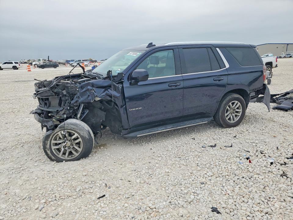 2021 Chevrolet Tahoe VIN 1GNSCNKD1MR349853 — COPART salvage auction photo