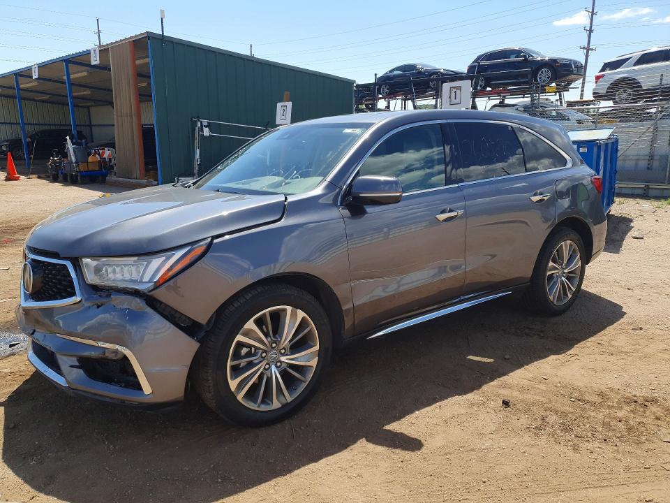2017 Acura Mdx VIN 5FRYD4H5XHB025286 COPART salvage auction — FRONT END, Co - Salvage Title, sold $2,750 on 2026-07-29 (photo 1)