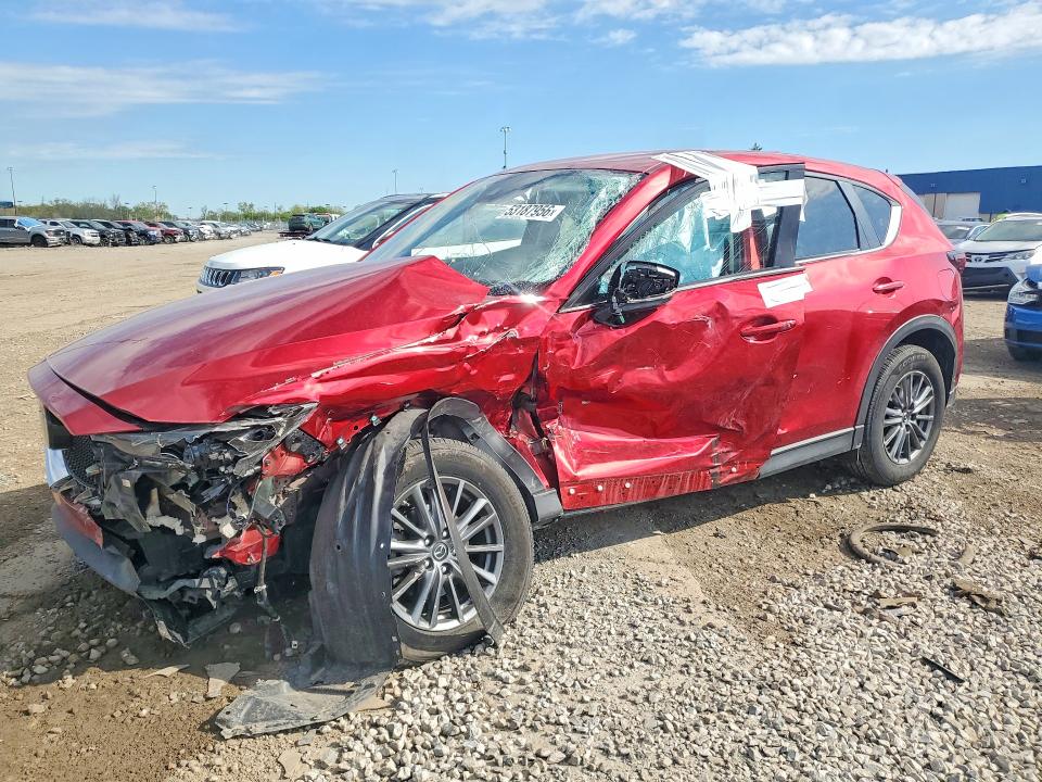 2020 Mazda Cx-5 VIN JM3KFBCM7L0845764 COPART salvage auction — FRONT END, Oh - Cert Of Title-Salvage, sold $2,000 on 2026-07-14 (photo 1)