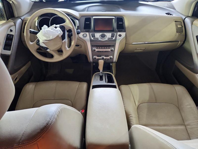 2013 Nissan Murano VIN JN8AZ1MW0DW313104 COPART salvage auction — FRONT END, Ky - Cert Of Title-Salvage, sold $900 on 2026-07-11 (photo 8)