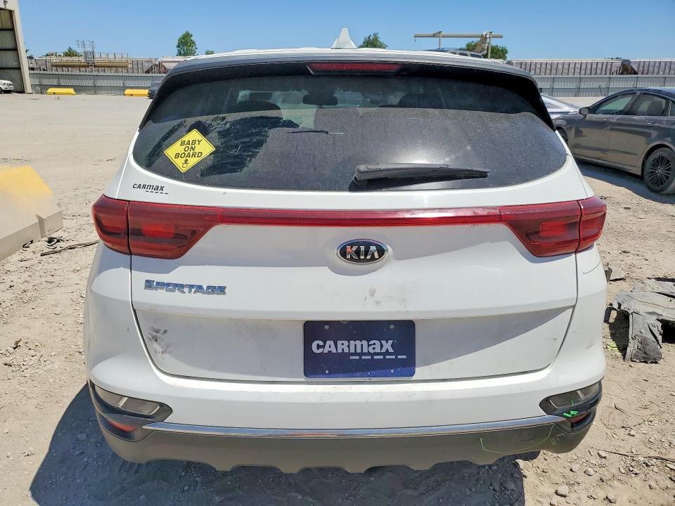 2020 Kia Sportage VIN KNDPM3AC3L7725651 COPART salvage auction — VANDALISM, Ks - Cert Of Title-Salvage, sold $4,800 on 2026-07-16 (photo 6)