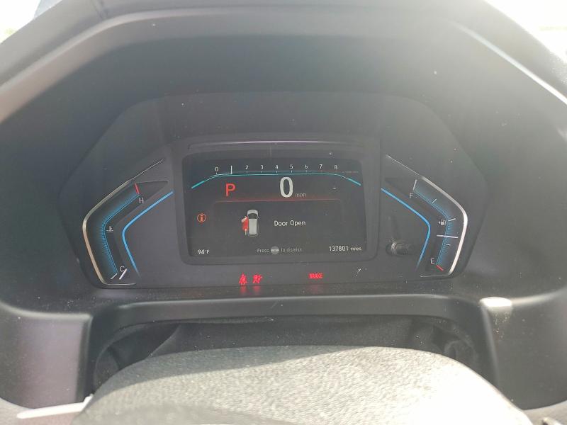 2019 Honda Odyssey VIN 5FNRL6H81KB037347 COPART salvage auction — FRONT END, Sc - Cert Of Title-Salvage, sold $2,200 on 2026-07-29 (photo 9)