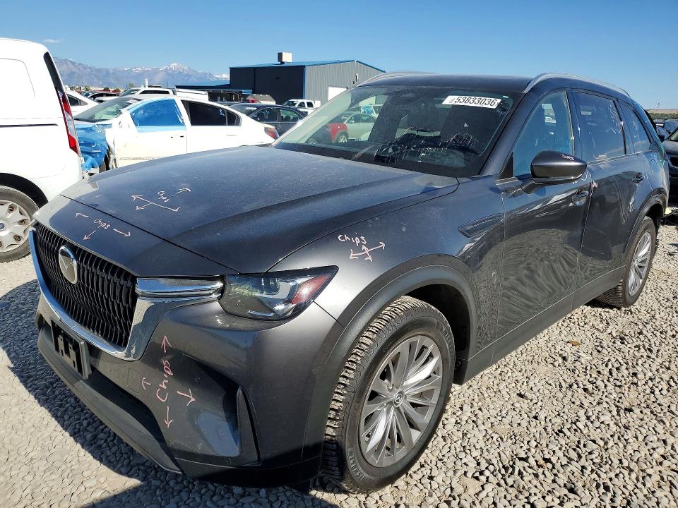 2024 Mazda Cx-90 VIN JM3KKCHD1R1115880 COPART salvage auction — REAR END, Ut - Salvage Certificate, sold $8,200 on 2026-07-10 (photo 1)