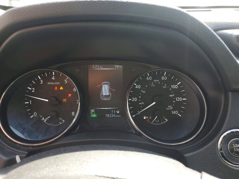 2017 Nissan Rogue VIN KNMAT2MT2HP501101 COPART salvage auction — REAR END, Nc - Salvage Certificate Of Title, sold $1,800 on 2026-07-15 (photo 9)