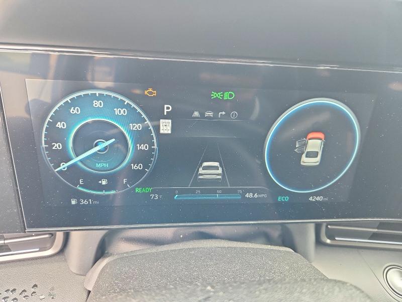 2025 Hyundai Elantra VIN KMHLM4DJ8SU172389 COPART salvage auction — REAR END, Tx - Salvage Vehicle Title, sold $7,300 on 2026-07-13 (photo 9)