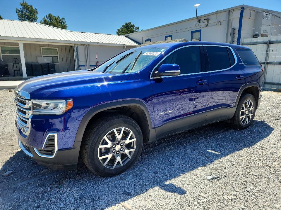 2023 Gmc Acadia VIN 1GKKNKL40PZ115244 COPART salvage auction — REAR END, Ar - Cert Of Title-Rebuilt (P), sold $4,750 on 2026-07-08 (photo 1)