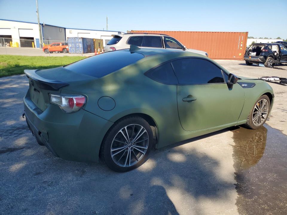 2015 Scion Fr-s VIN JF1ZNAA18F8702542 COPART salvage auction — REAR END, GA - CERT OF TITLE-REBUILT SALVAGE, sold $1,300 on 2026-07-14 (photo 3)