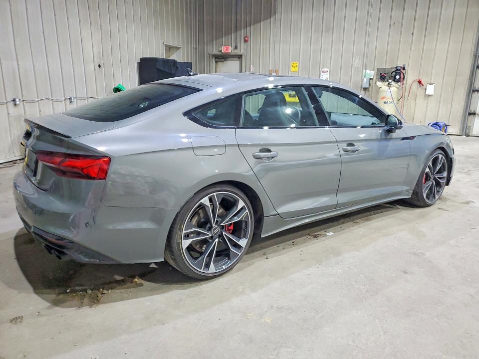 2024 Audi Rs5 VIN WAUC4CF58RA027442 COPART salvage auction — FRONT END, Ny - Mv-907A Salvage Certificate, sold $20,500 on 2026-08-11 (photo 3)