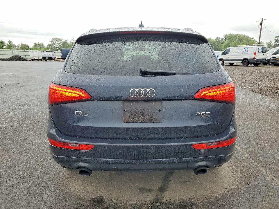 2014 Audi Q5 VIN WA1LFAFPXEA107199 COPART salvage auction — MINOR DENT/SCRATCHES, Or - Certificate Of Title, sold $1,700 on 2026-07-08 (photo 6)