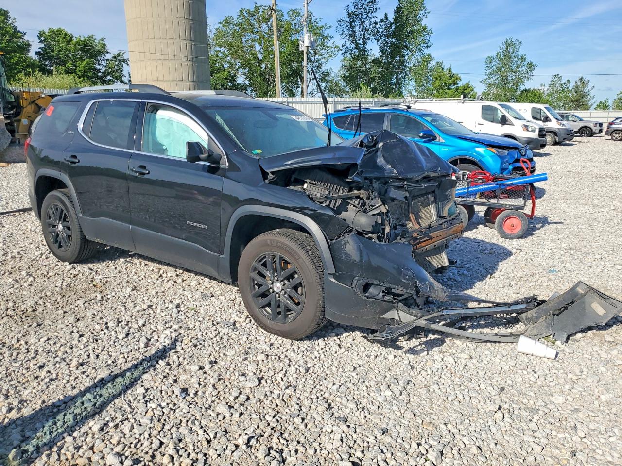 2019 GMC Acadia VIN 1GKKNULSXKZ172716 COPART salvage auction — Front End, MI - CERTIFICATE OF TITLE, sold $1,200 on 2026-07-02 (photo 4)