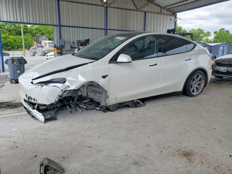 2023 Tesla VIN 7SAYGDEE8PA083117 COPART salvage auction — FRONT END, Ga - Cert Of Title-Salvage, sold $3,500 on 2026-07-23 (photo 1)