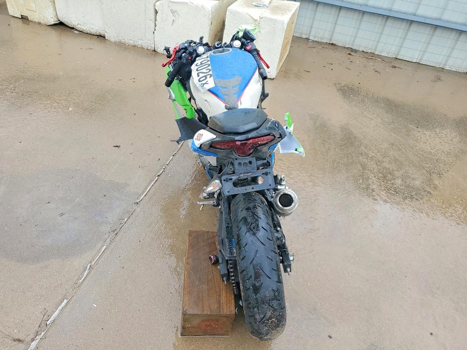 2024 Kawasaki Ex VIN ML5EXGH12RDA06683 COPART salvage auction — FRONT END, TX - SALVAGE VEHICLE TITLE, sold $125 on 2026-07-30 (photo 4)