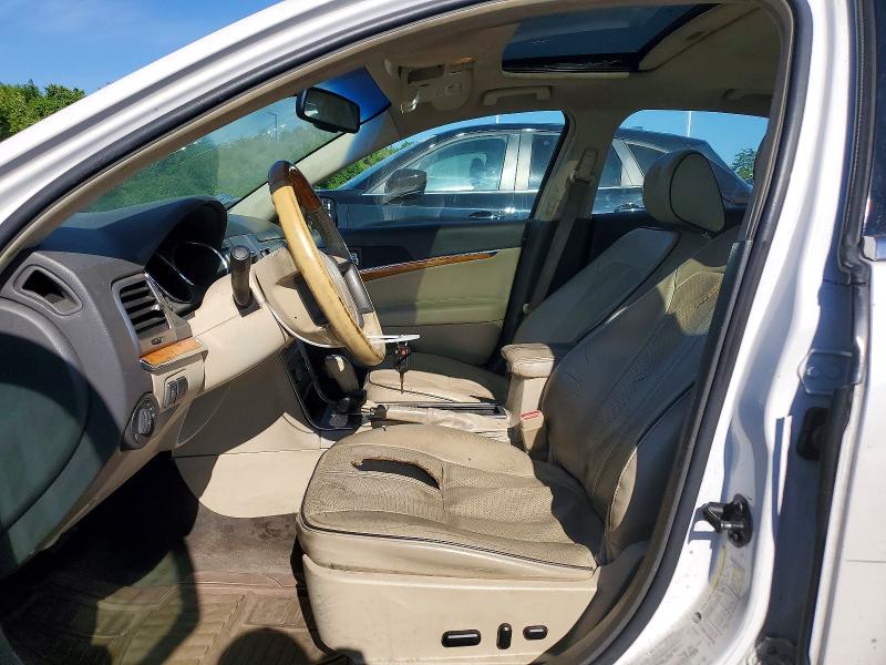2011 Lincoln Mkz VIN 3LNHL2GC7BR758146 COPART salvage auction — FRONT END, MA - CERT OF TITLE-SALVAGE, sold $450 on 2026-07-02 (photo 7)