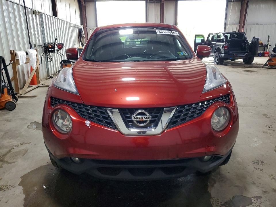 2015 Nissan Juke VIN JN8AF5MV7FT556856 COPART salvage auction — REAR END, Tx - Salvage Vehicle Title, sold $1,650 on 2026-07-08 (photo 5)