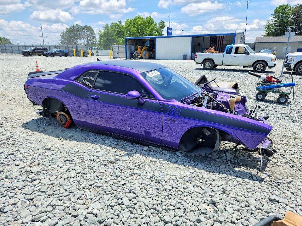 2019 Dodge VIN 2C3CDZFJ2KH525876 COPART salvage auction — STRIPPED, Nc - Salvage Certificate Of Title, sold $650 on 2026-07-29 (photo 4)