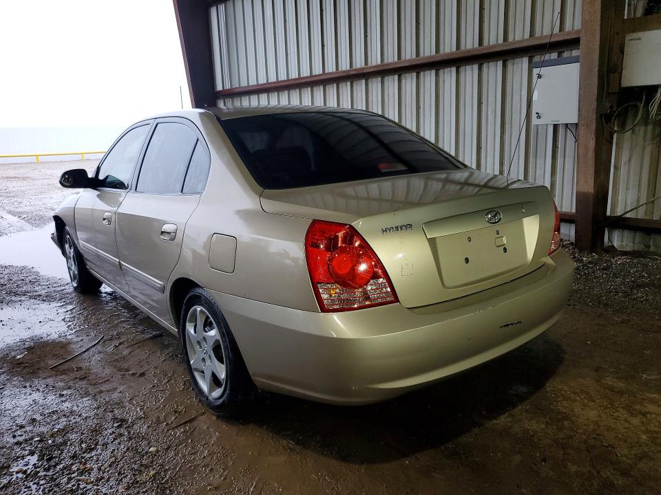 2005 Hyundai Elantra VIN KMHDN46D55U997500 COPART salvage auction — FRONT END, Tx - Salvage Vehicle Title, sold $450 on 2026-07-06 (photo 2)