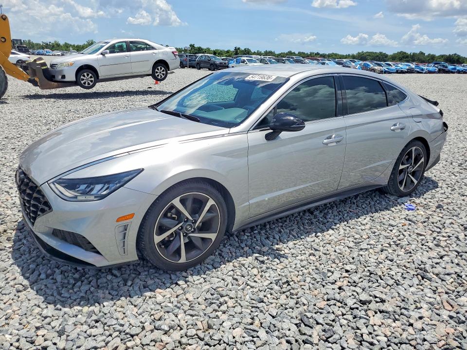 2021 Hyundai VIN 5NPEJ4J22MH067217 COPART salvage auction — REAR END, Fl - Cert Of Title Slvg Rebuildable, sold $5,400 on 2026-07-14 (photo 1)