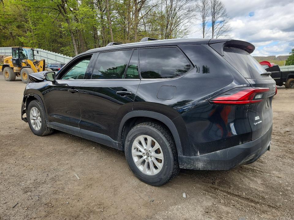 2025 Toyota Highlander VIN 5TDACAB56SS044188 COPART salvage auction — FRONT END, Vt - Cert Of Title-Salvage Vehicle, sold $19,100 on 2026-07-06 (photo 2)