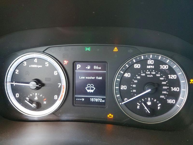 2019 Hyundai Sonata VIN 5NPE24AF2KH753271 COPART salvage auction — FRONT END, Az - Cert Of Title - Salvage, sold $1,300 on 2026-07-02 (photo 9)