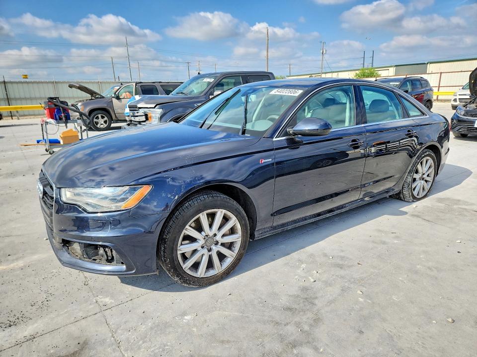 2012 Audi A6 VIN WAUHGAFC8CN077970 COPART salvage auction — FRONT END, Id - Salvage Certificate Of Title, sold $1,350 on 2026-07-24 (photo 1)