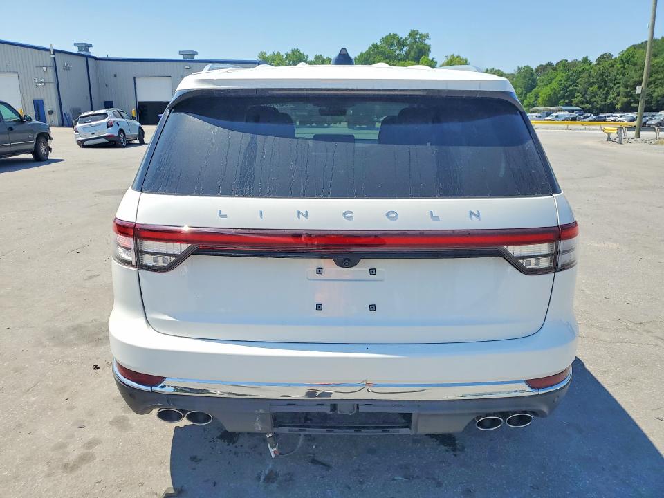 2025 Lincoln Aviator VIN 5LM5J7XC8SGL13277 COPART salvage auction — REAR END, Nc - Salvage Certificate Of Title, sold $13,300 on 2026-07-21 (photo 6)
