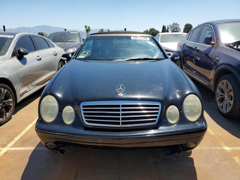 2000 Mercedes-benz Clk-klasse VIN WDBLK70G8YT029932 COPART salvage auction — FRONT END, Ca - Salvage Certificate, sold $425 on 2026-07-24 (photo 5)