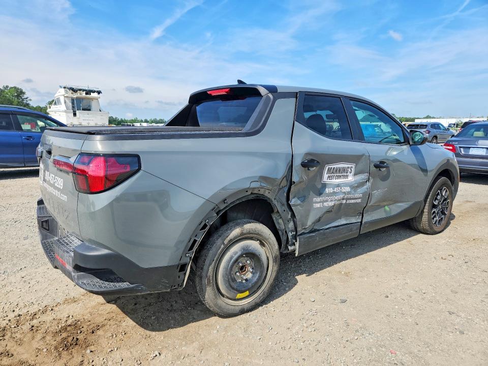 2024 Hyundai VIN 5NTJA4DEXRH120758 COPART salvage auction — REAR END, Nc - Salvage Certificate Of Title, sold $5,600 on 2026-07-20 (photo 3)
