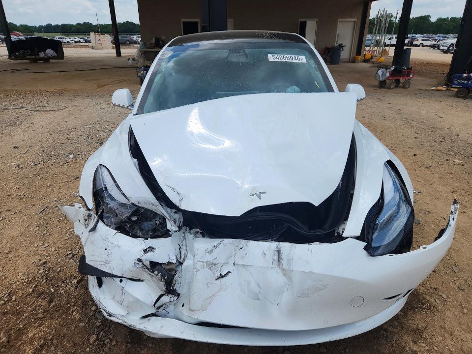2020 Tesla Model 3 VIN 5YJ3E1EB2LF665339 COPART salvage auction — FRONT END, Al - Cert Of Title-Salvage Title, sold $4,550 on 2026-07-29 (photo 5)