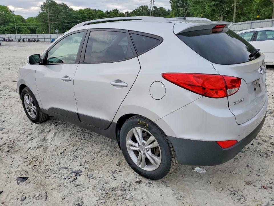 2013 Hyundai Tucson VIN KM8JUCAC3DU754166 COPART salvage auction — VANDALISM, Ga - Cert Of Title-Salvage, sold $2,850 on 2026-07-20 (photo 2)