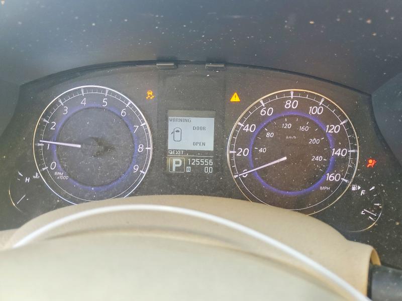 2014 Infiniti Qx50 VIN JN1BJ0HR8EM192358 COPART salvage auction — FRONT END, Wv - Certificate Of Title, sold $1,900 on 2026-09-03 (photo 9)