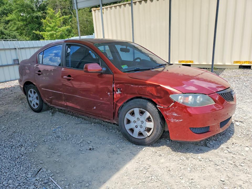 2006 Mazda 3 VIN JM1BK12F961535843 COPART salvage auction — SIDE, Sc - Cert Of Title-Salvage, sold $300 on 2026-07-09 (photo 4)