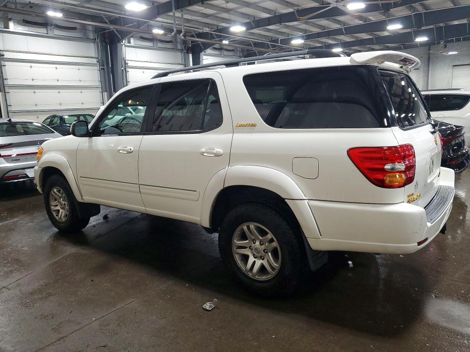 2004 Toyota Sequoia VIN 5TDBT48A44S210141 COPART salvage auction — UNDERCARRIAGE, Mn - Cert Of Title-Prior Salvage, sold $1,250 on 2026-07-07 (photo 2)