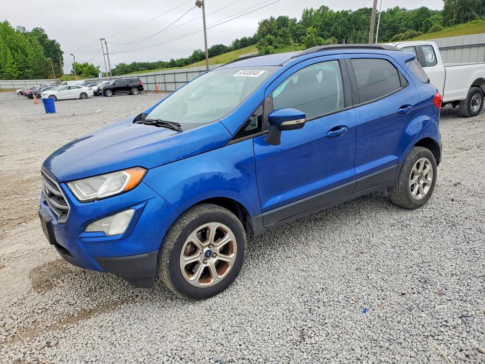 2020 Ford Ecosport VIN MAJ6S3GL0LC357581 COPART salvage auction — MINOR DENT/SCRATCHES, MS - CERT OF TITLE-SALVAGED, sold $1,500 on 2026-07-29 (photo 1)