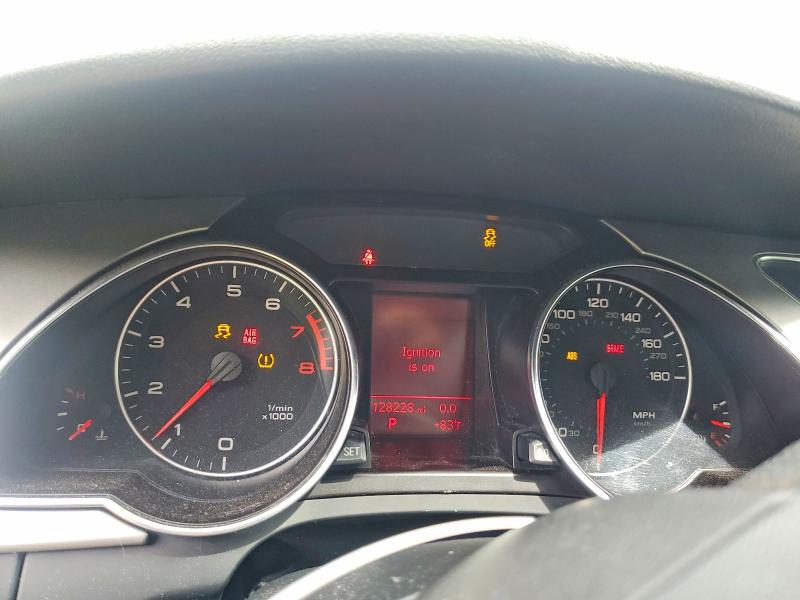 2010 Audi A5 VIN WAULFAFH8AN026071 COPART salvage auction — FRONT END, Ny - Mv-907A Salvage Certificate, sold $1,050 on 2026-07-07 (photo 9)