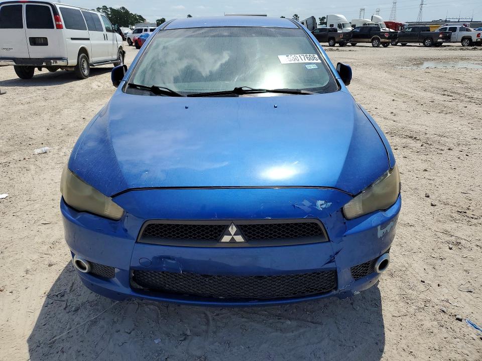 2010 Mitsubishi Lancer VIN JA32U8FW8AU025227 COPART salvage auction — REAR END, Tx - Salvage Vehicle Title, sold $800 on 2026-07-07 (photo 5)