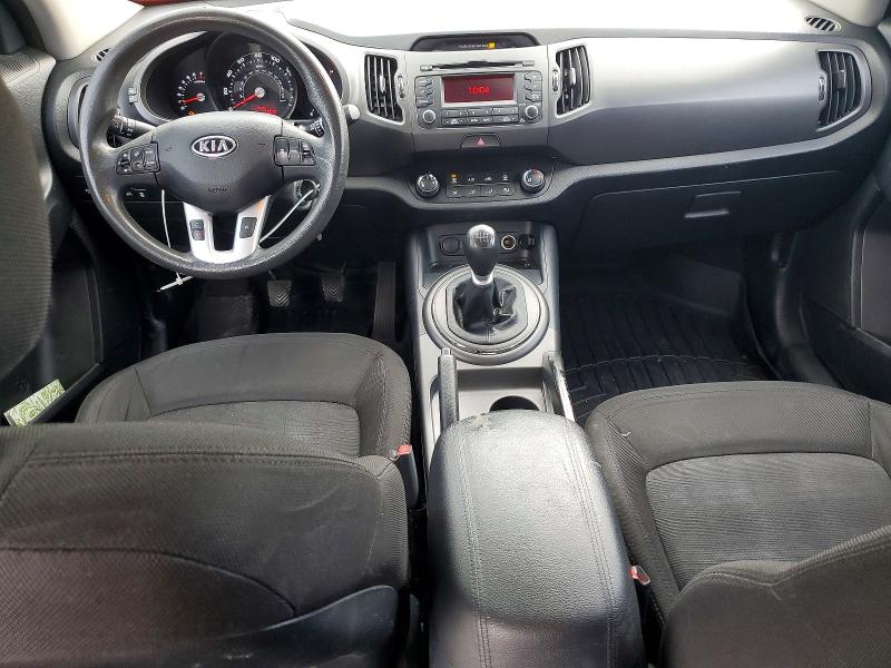 2012 Kia Sportage VIN KNDPB3A23C7320032 COPART salvage auction — HAIL, AR - CERTIFICATE OF TITLE, sold $750 on 2026-07-27 (photo 8)