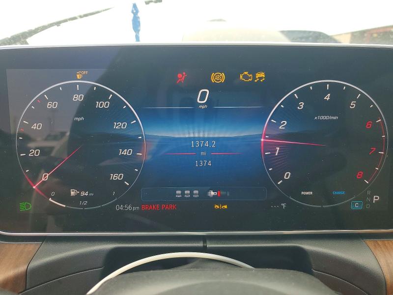 2026 Mercedes-benz VIN W1KAF4HB6TR320977 COPART salvage auction — FRONT END, Tx - Salvage Vehicle Title, sold $25,250 on 2026-07-09 (photo 9)