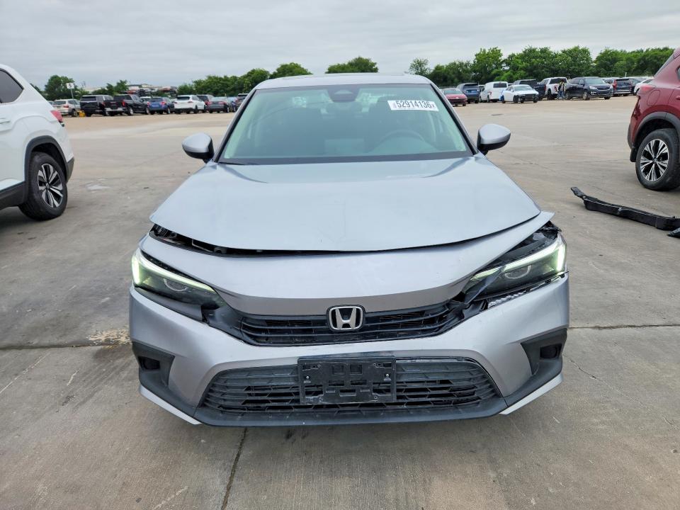2024 Honda Civic VIN 2HGFE1F70RH326476 COPART salvage auction — FRONT END, Tx - Salvage Vehicle Title, sold $6,600 on 2026-07-04 (photo 5)