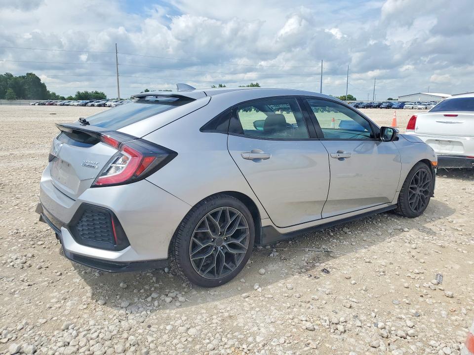2018 Honda Civic VIN SHHFK7H92JU427889 COPART salvage auction — FRONT END, Tx - Salvage Vehicle Title, sold $325 on 2026-07-23 (photo 3)