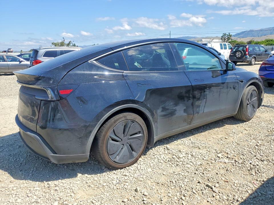 2026 Tesla Model y VIN 7SAYGDEE0TF370903 COPART salvage auction — SIDE, CA - SALVAGE CERTIFICATE, sold $19,000 on 2026-07-14 (photo 3)