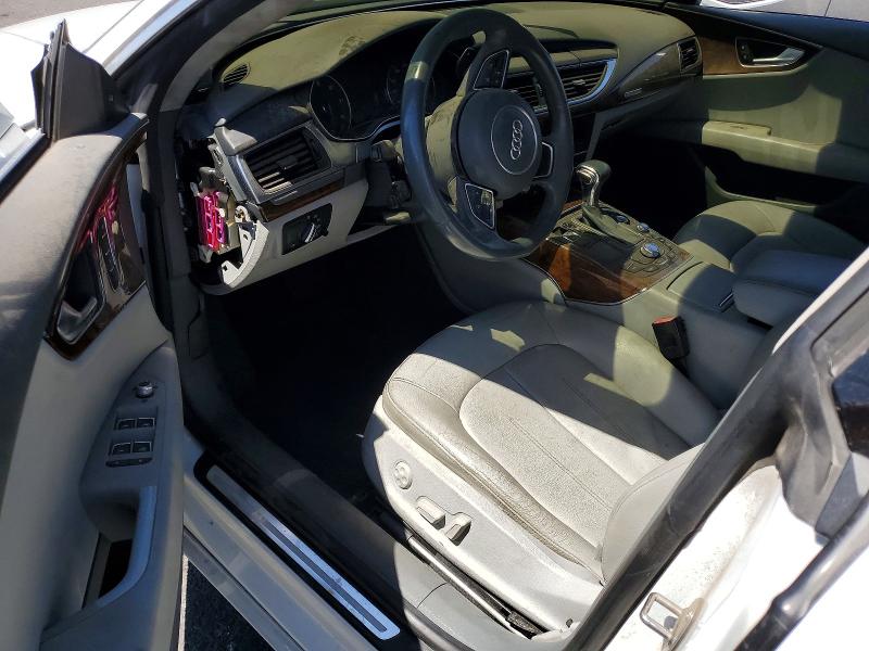 2014 Audi A7 VIN WAUWGAFC4EN067236 COPART salvage auction — FRONT END, NV - SALVAGE TITLE, sold $2,200 on 2026-07-29 (photo 8)