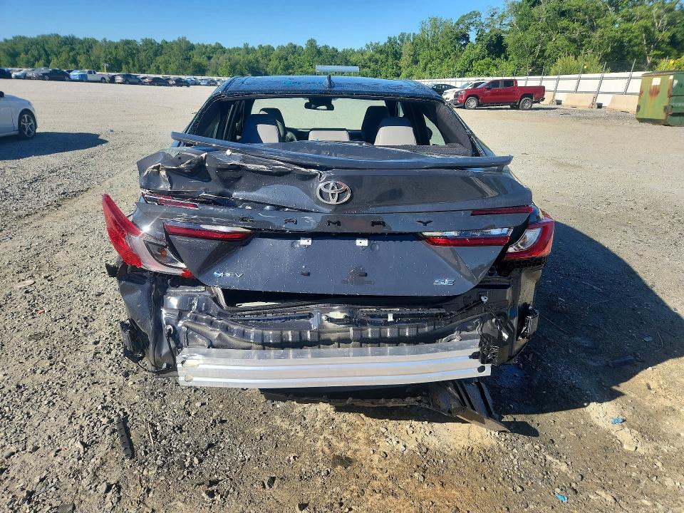 2026 Toyota Camry VIN 4T1DAACK8TU281099 COPART salvage auction — REAR END, SC - CERT OF TITLE-SALVAGE, sold $14,600 on 2026-07-29 (photo 6)