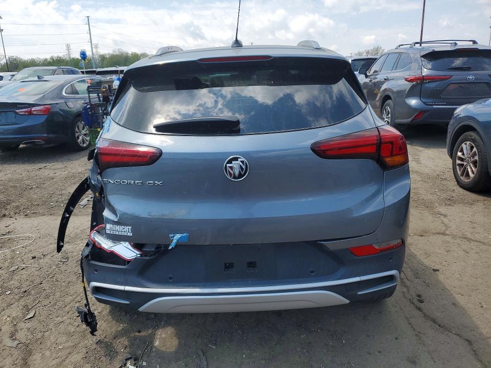2021 Buick Encore gx VIN KL4MMDSL4MB036430 COPART salvage auction — REAR END, Fl - Certificate Of Destruction (P), sold $2,300 on 2026-07-31 (photo 6)
