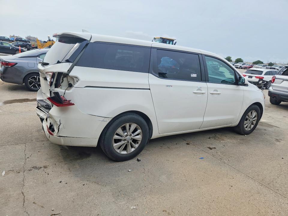 2017 Kia SEDONA VIN KNDMB5C1XH6233079 COPART salvage auction — REAR END, La - Cert Of Title-Salvage, sold $70 on 2026-07-29 (photo 3)