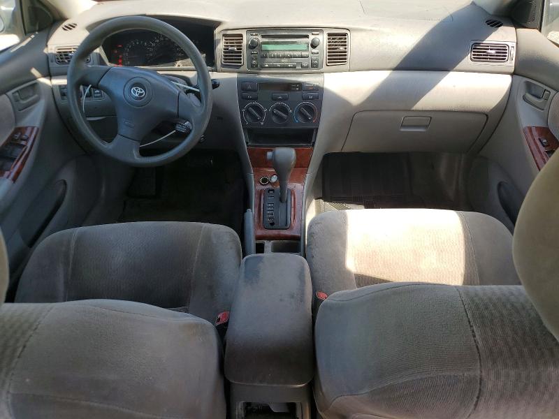 2005 Toyota Corolla VIN 1NXBR30E65Z373020 COPART salvage auction — REAR END, Ca - Dis/Dlr/Exp Only Lien Papers, sold $725 on 2026-07-10 (photo 8)