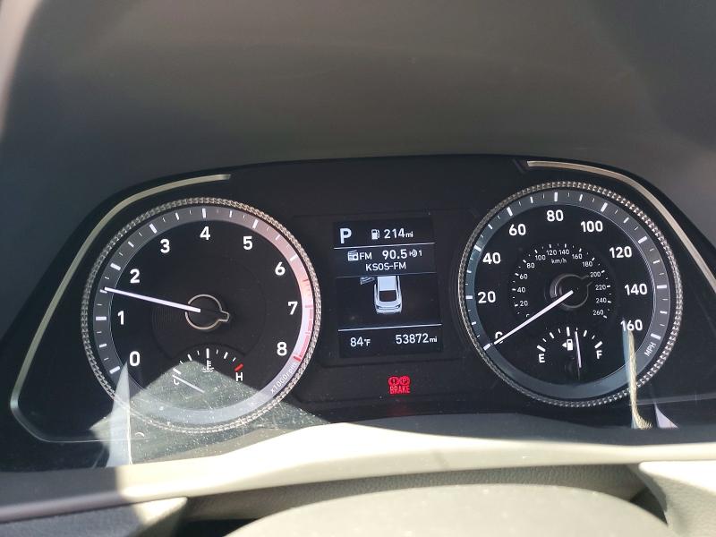2023 Hyundai Sonata VIN KMHL24JA5PA334174 COPART salvage auction — SIDE, Nv - Salvage Title, sold $5,800 on 2026-07-16 (photo 9)