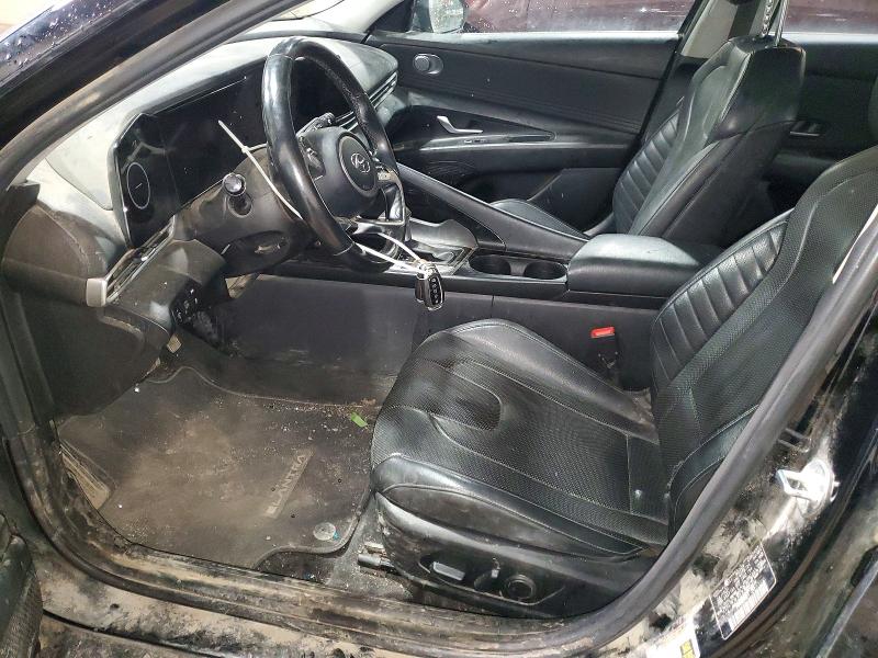 2022 Hyundai Elantra VIN KMHLN4AJ0NU013856 COPART salvage auction — REAR END, AK - BILL OF SALE- SALVAGE, sold $4,000 on 2026-07-14 (photo 7)