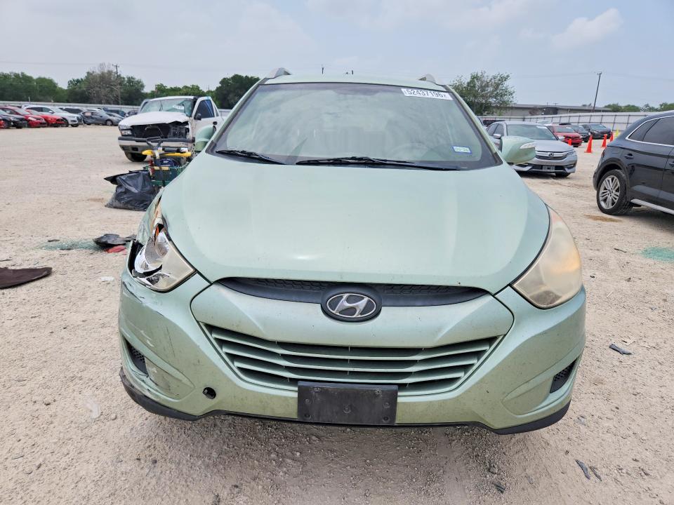 2012 Hyundai Tucson VIN KM8JU3AC2CU458747 COPART salvage auction — REAR END, Tx - Salvage Vehicle Title, sold $1,300 on 2026-07-16 (photo 5)