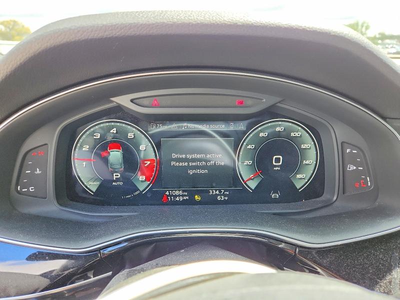 2021 Audi VIN WA1LJAF79MD025170 COPART salvage auction — FRONT END, Wi - Cert Of Title-Salvage Vehicle, sold $16,800 on 2026-07-14 (photo 9)